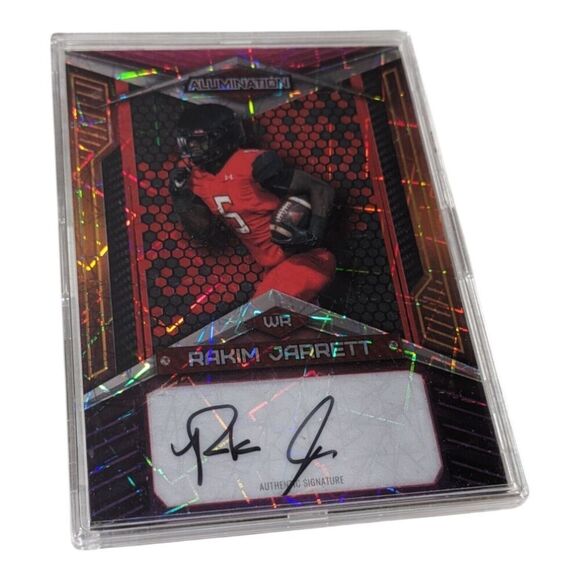 Rakim Jarrett 2023 Wild Card Alumination RC Auto #4/5 Buccaneers Terapins‎ - Picture 1 of 3
